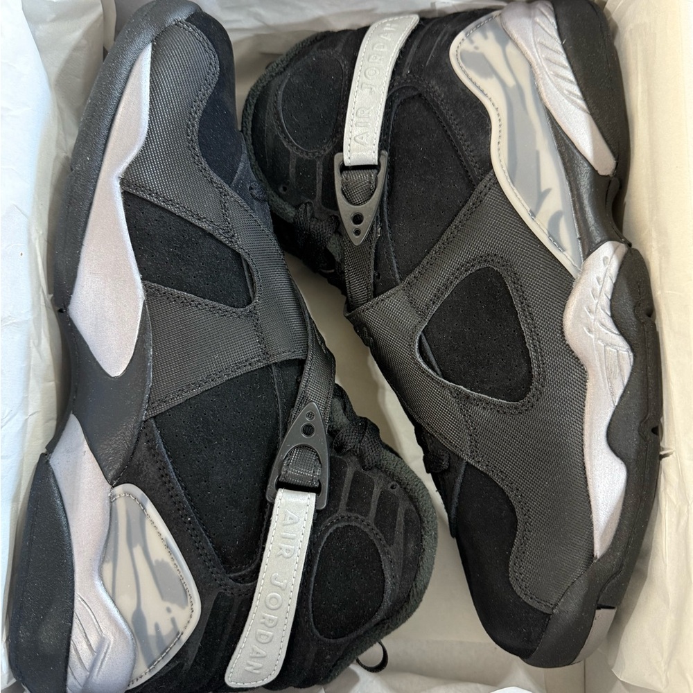 Jordan 8 winterize Black and Gray Men's Shoes size 9.5